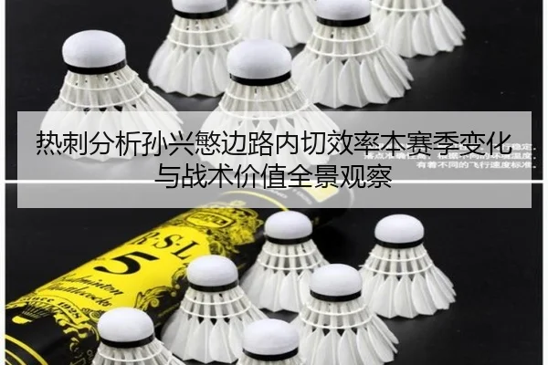 热刺分析孙兴慜边路内切效率本赛季变化与战术价值全景观察